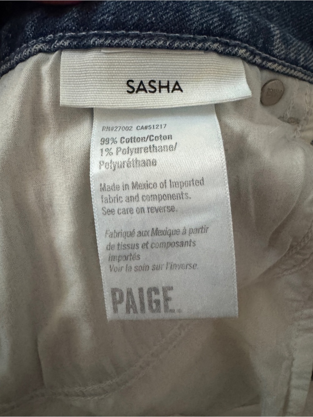 PAIGE Light Wash High-Rise Wide Leg Jeans - Picture 13 of 16